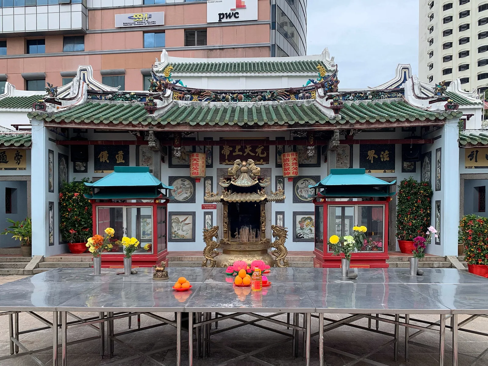 Vieux temple chinois de Johor Bahru