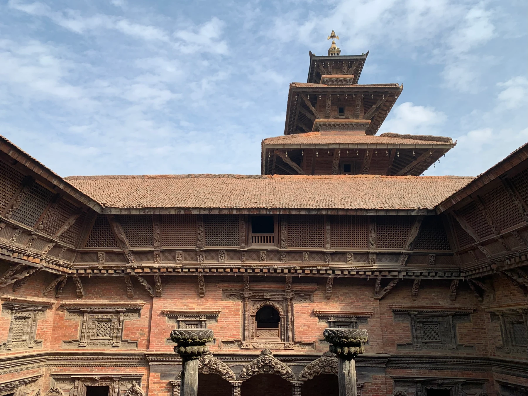 Patio del Museo de Patan