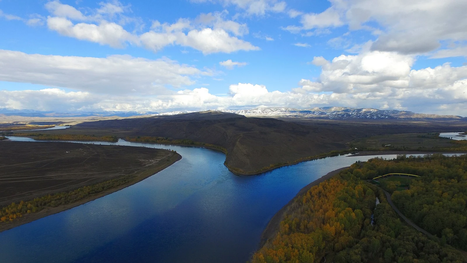 Great and Little Yenisei Confluence