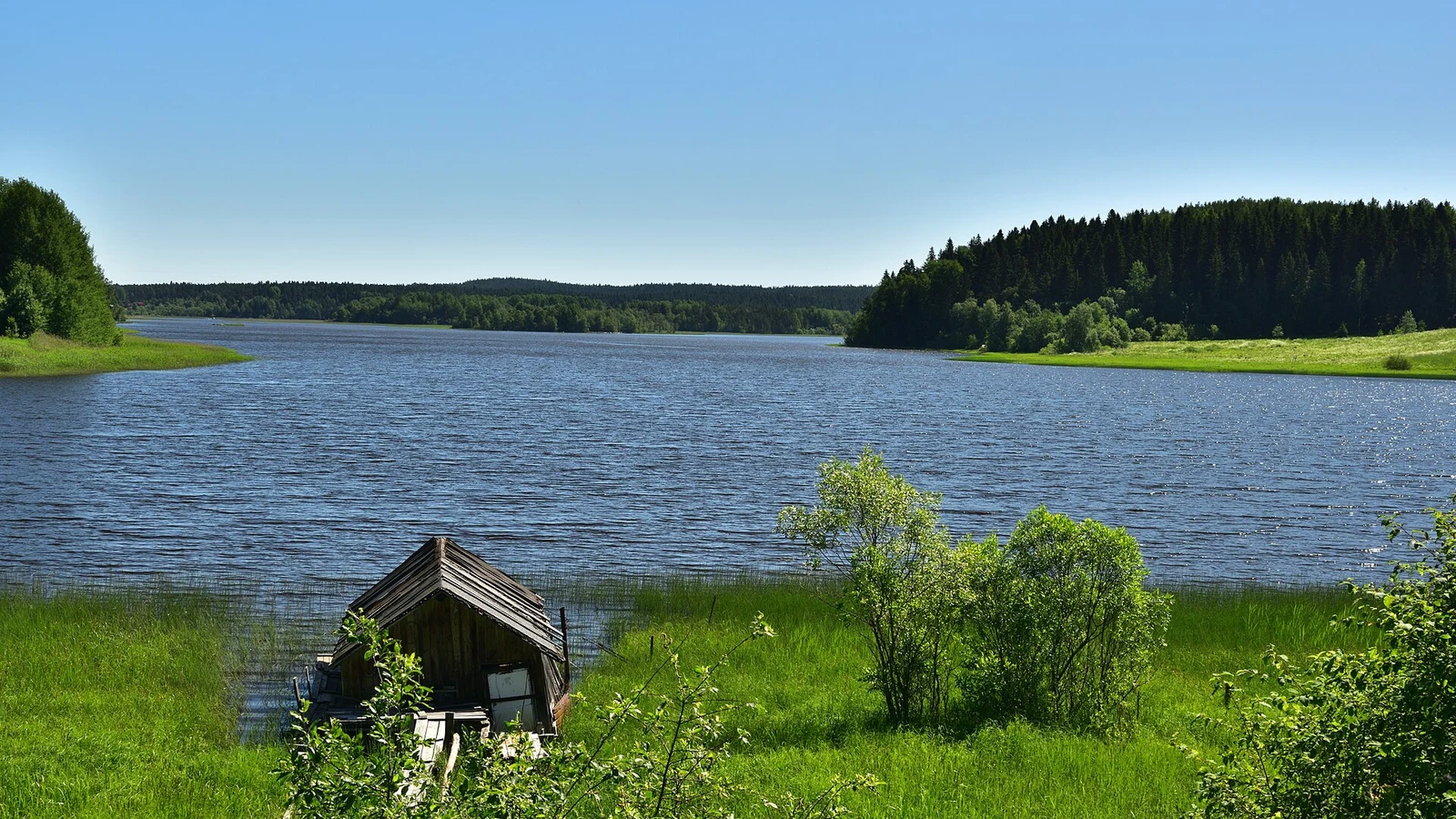 Islotes rocosos del lago Ládoga