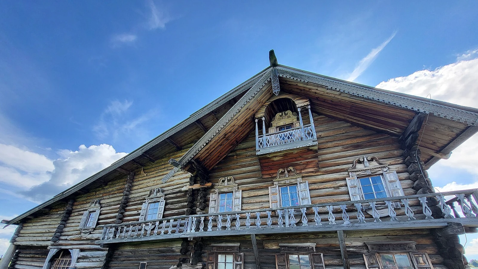 Traditional Houses at Kizhi Museum