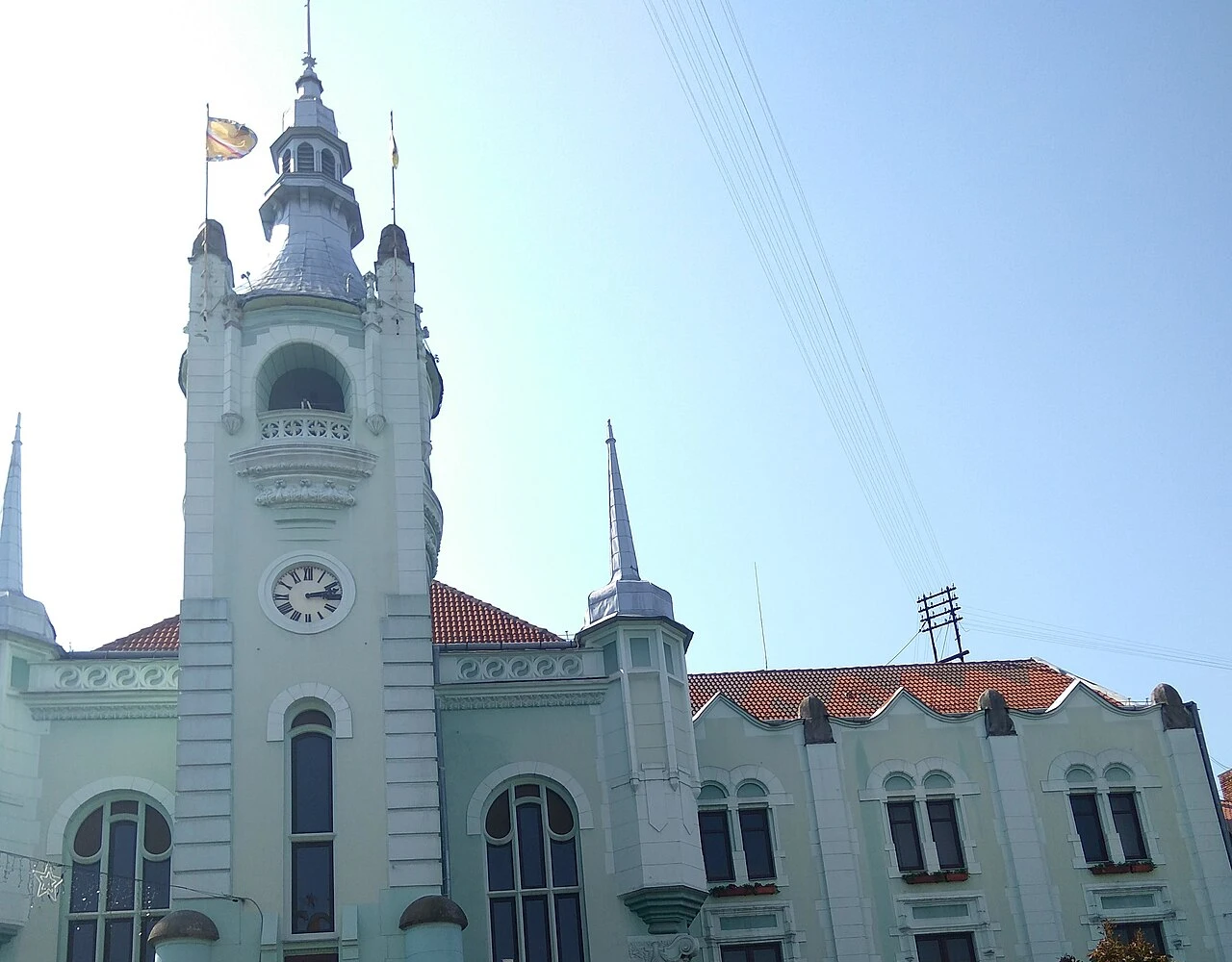 Hôtel de ville de Moukatchevo — Photographie patrimoniale : elle ne garantit pas l’état actuel du lieu.