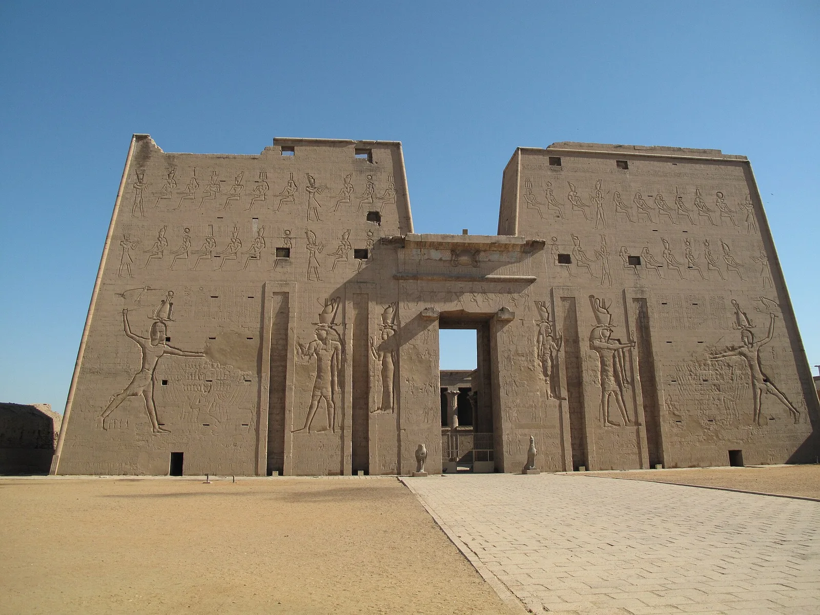 Temple d’Horus à Edfou