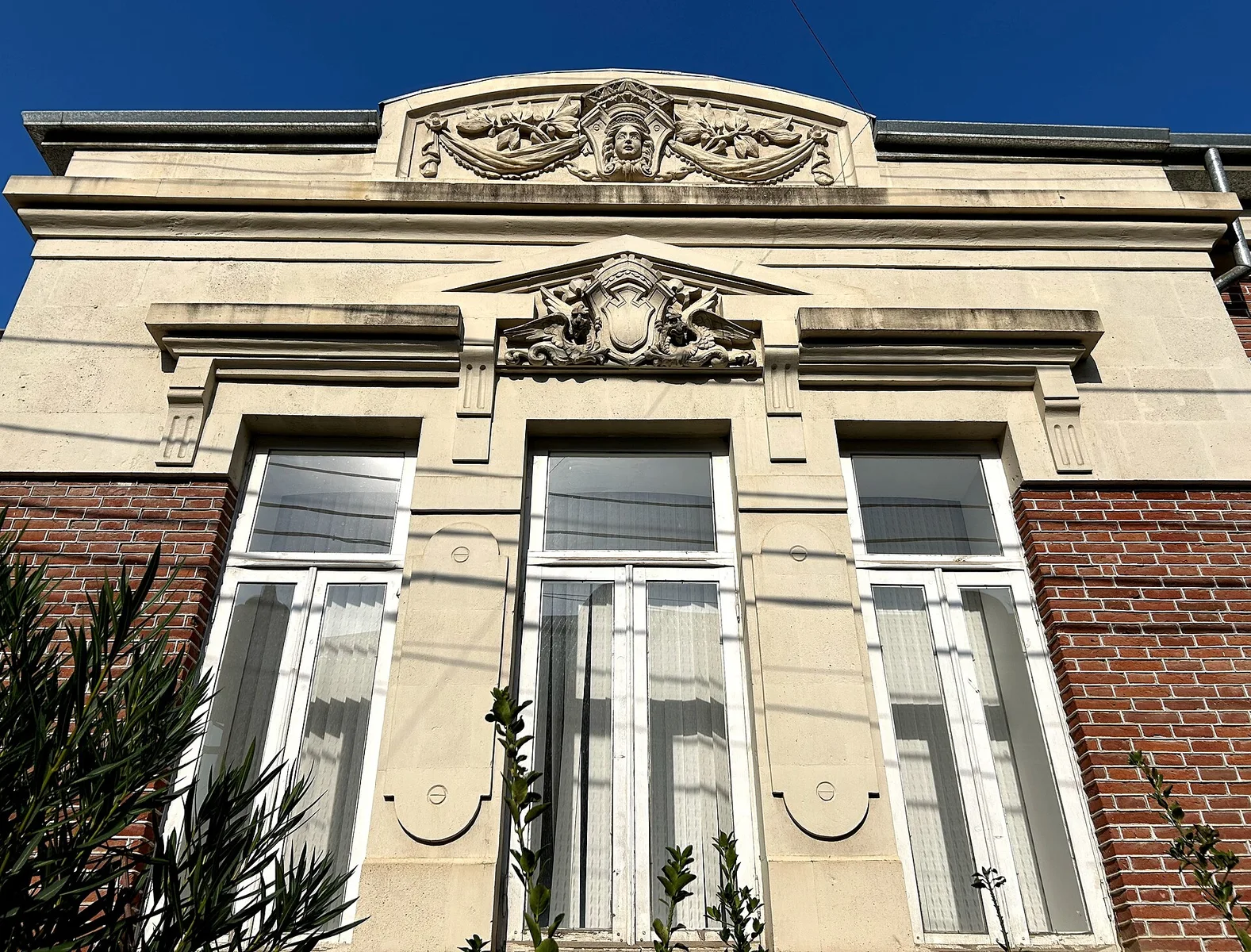 Façade de la maison Mir Ahmad à Lankaran
