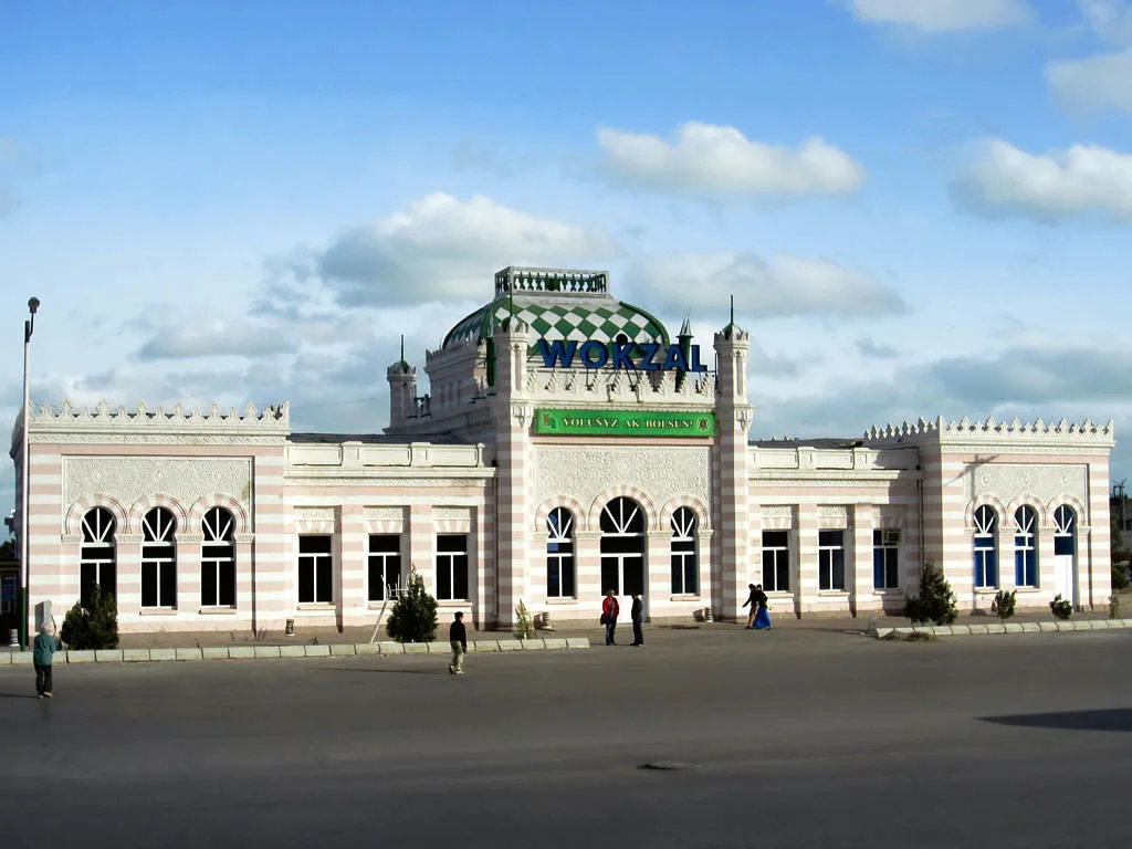 Gare historique de Turkmenbachy