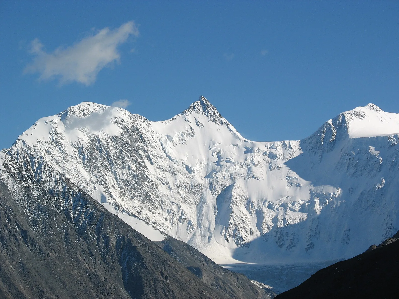 Mont Béloukha — vues depuis le Kazakhstan