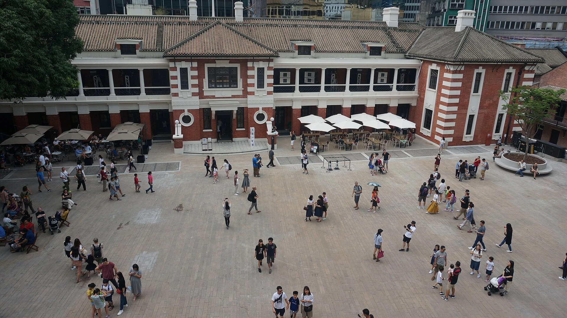 Historic building at the Tai Kwun complex in Central