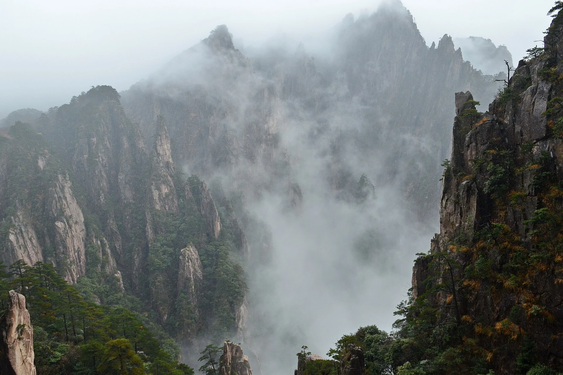 Canyon de la mer de l'Ouest - Huangshan