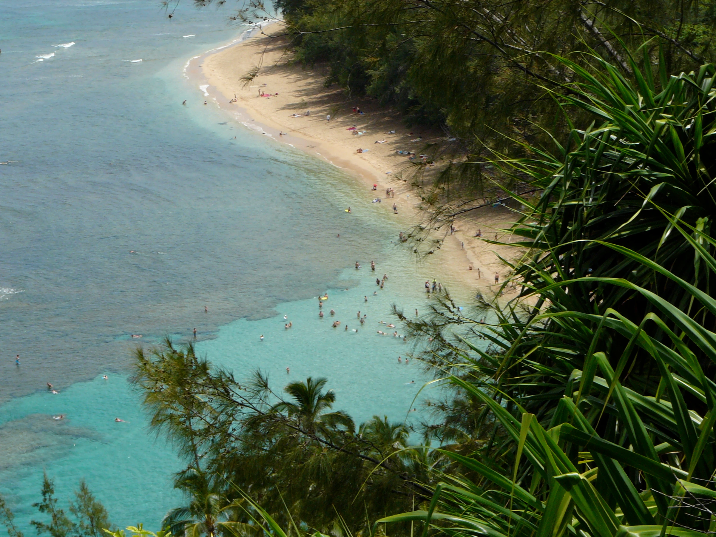 Kee Beach - Na Pali et nord de Kauai