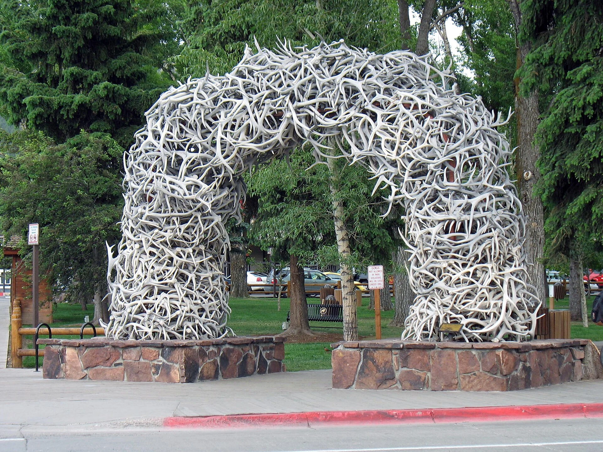 Jackson Town Square — Grand Teton et Jackson