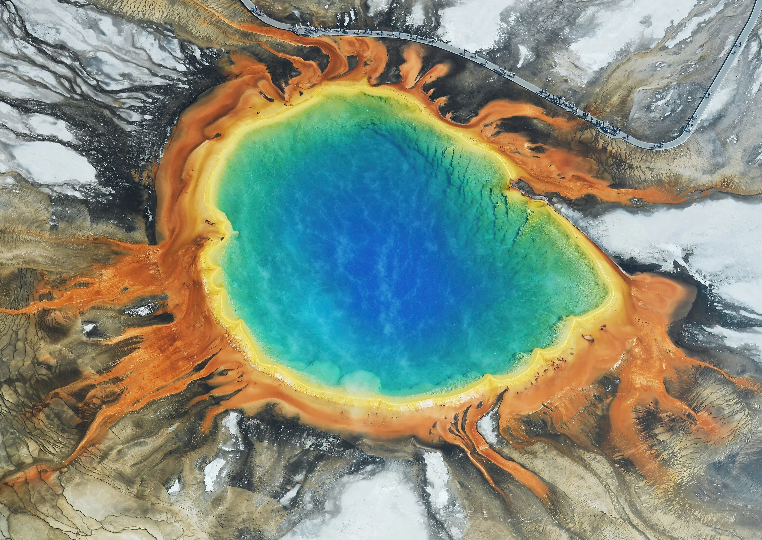 Grand Prismatic Spring - Yellowstone National Park