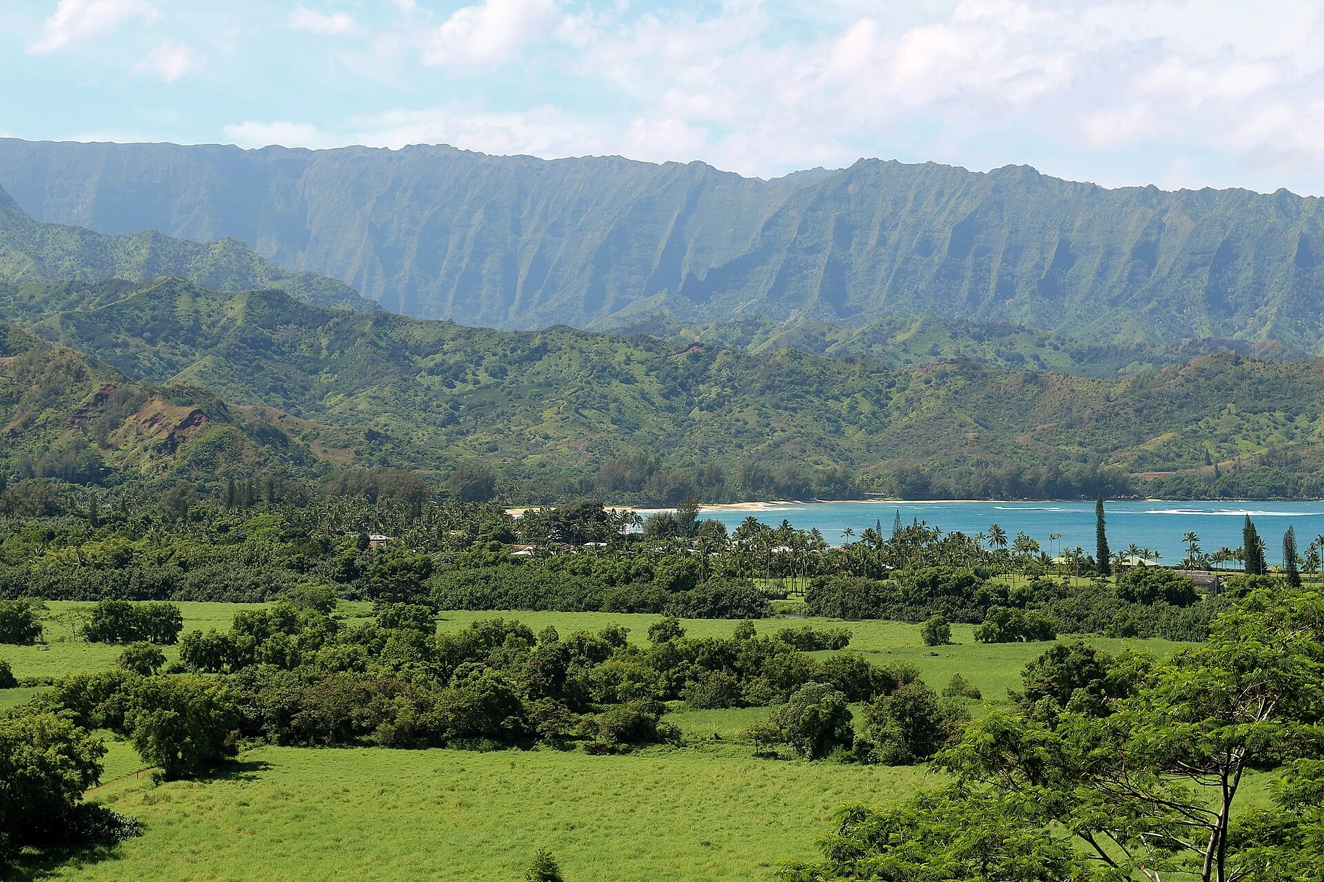 Hanalei Bay - Na Pali et nord de Kauai