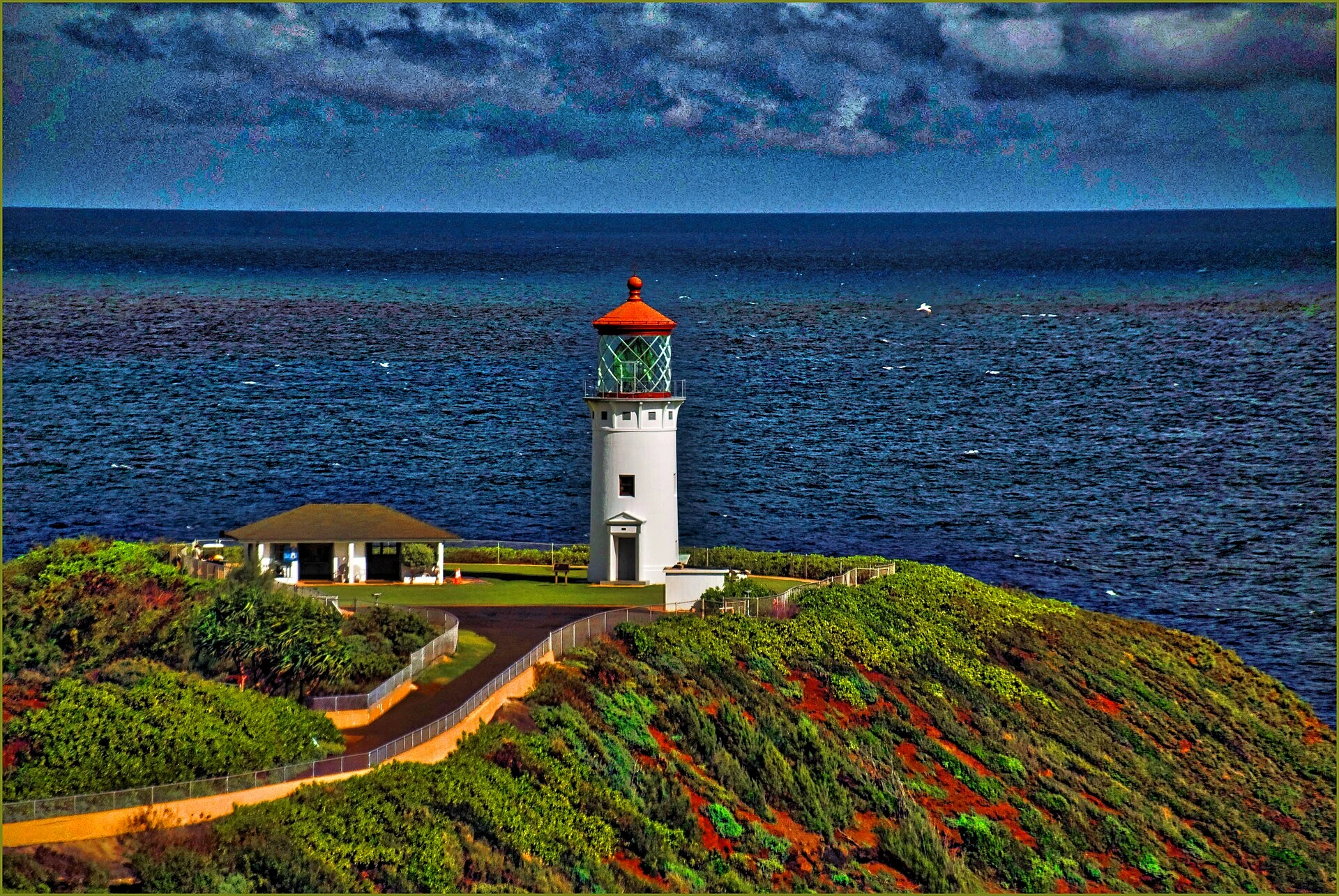 Kilauea Lighthouse - Na Pali et nord de Kauai