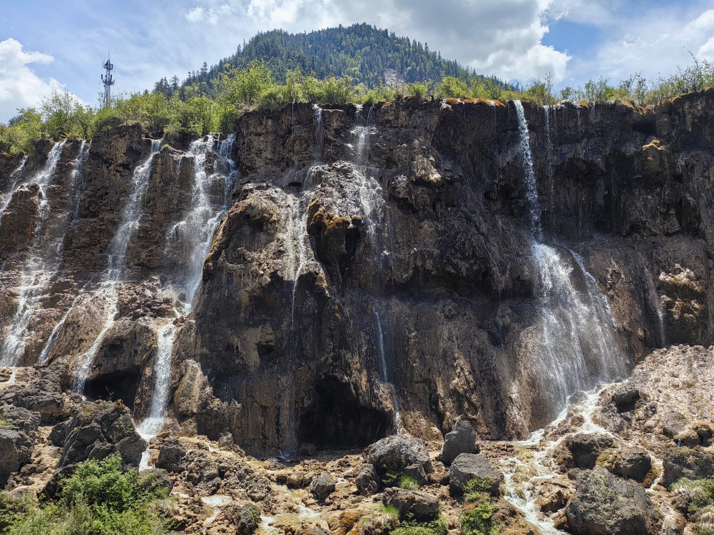 Cascade de Nuorilang - Vallée de Jiuzhaigou