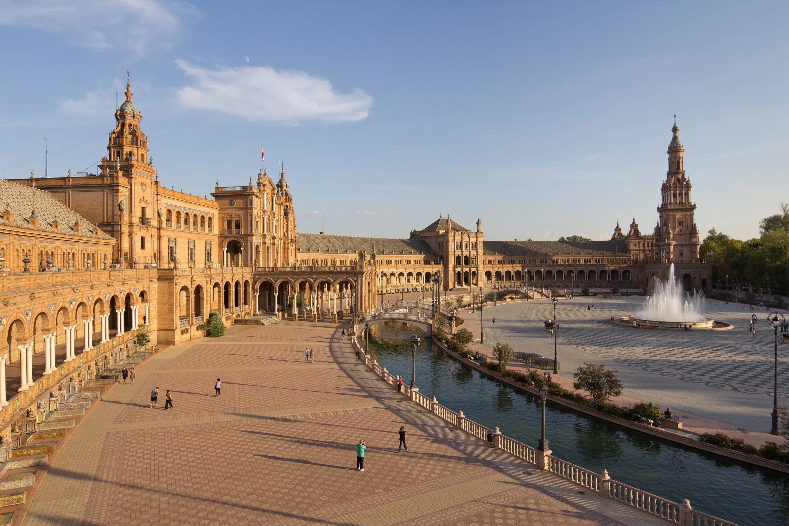 Plaza de Espana à Sevilla