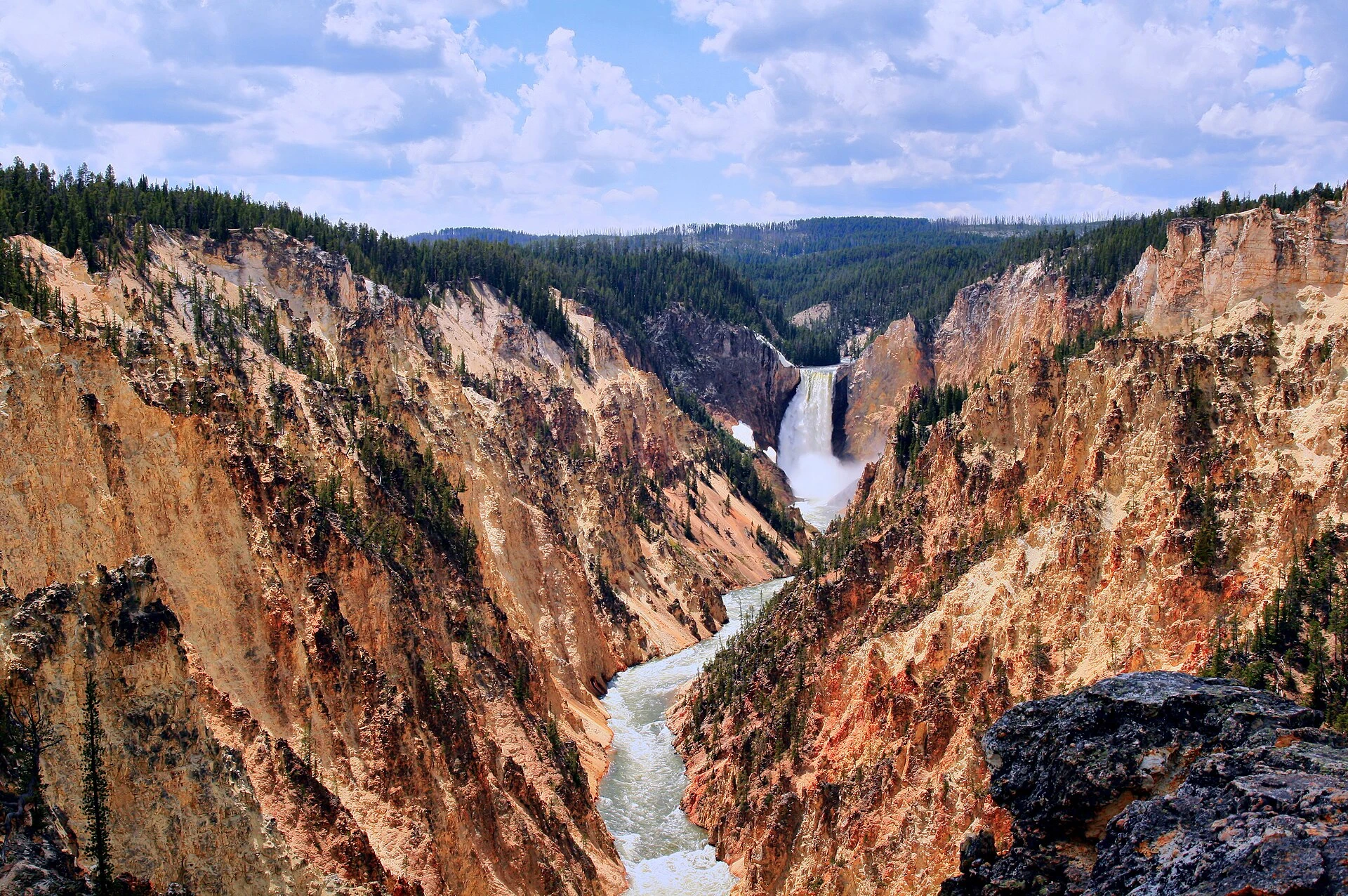 Grand Canyon of the Yellowstone - Yellowstone National Park