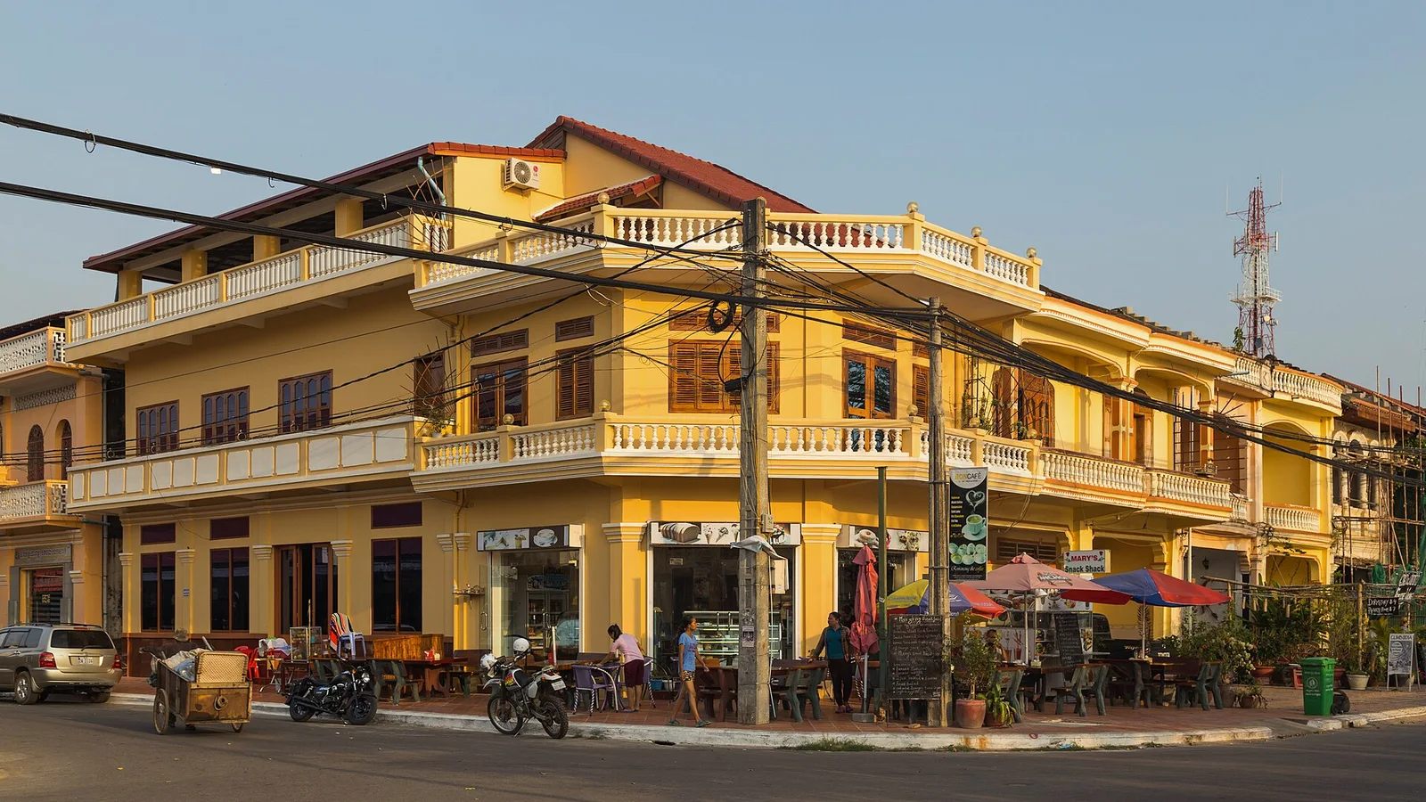 Vieux quartier de Kampot