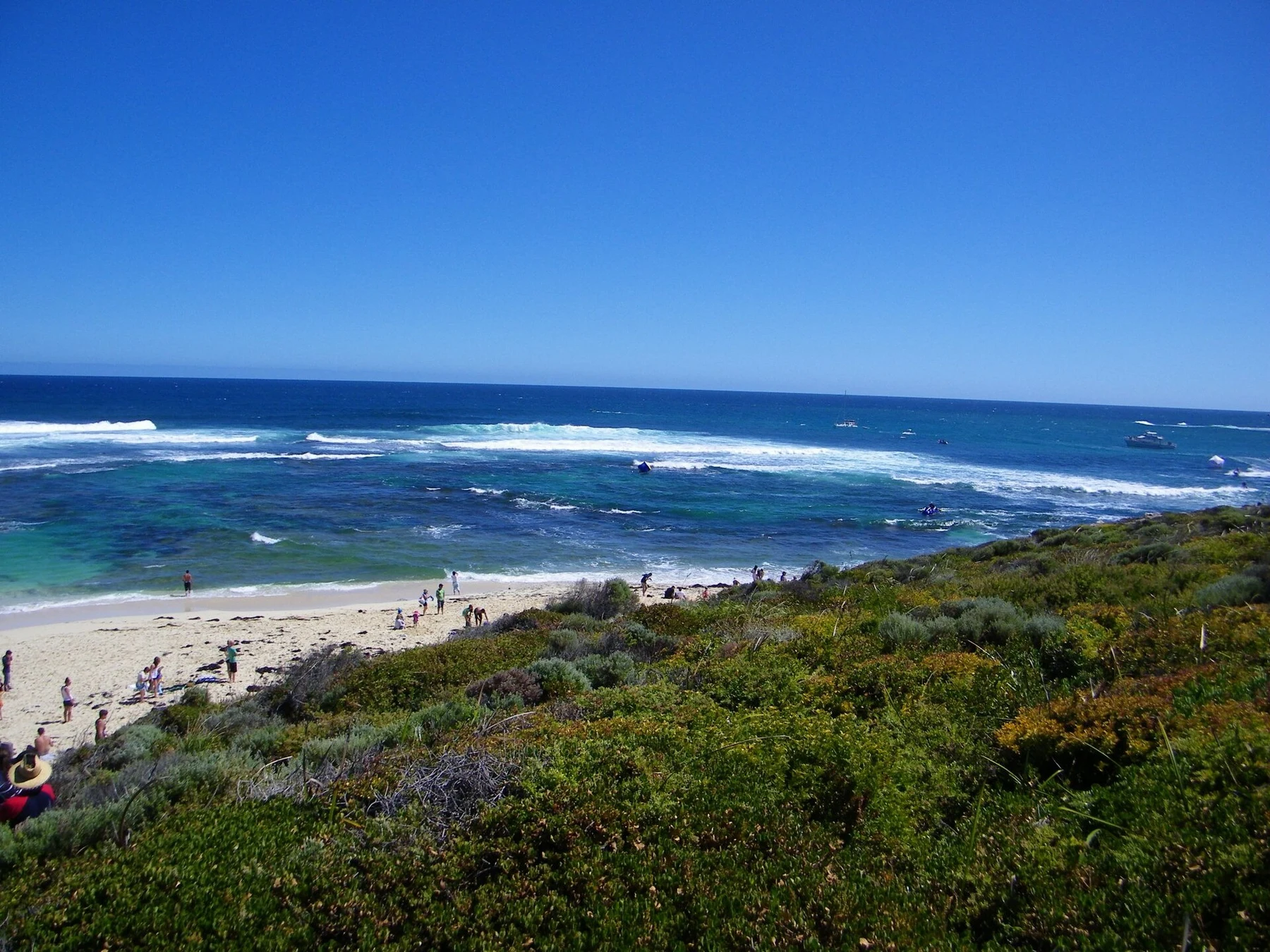 Competición de surf Drug Aware Pro en Surfers Point, Margaret River, el 20 de marzo de 2010.