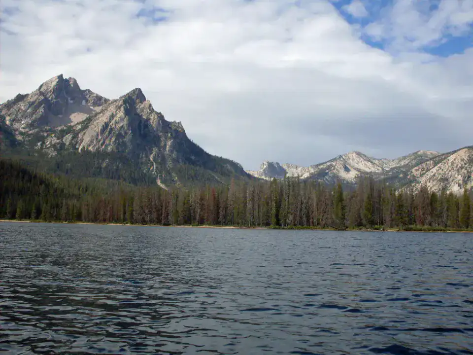 Stanley Lake - Sawtooth Mountains et Stanley