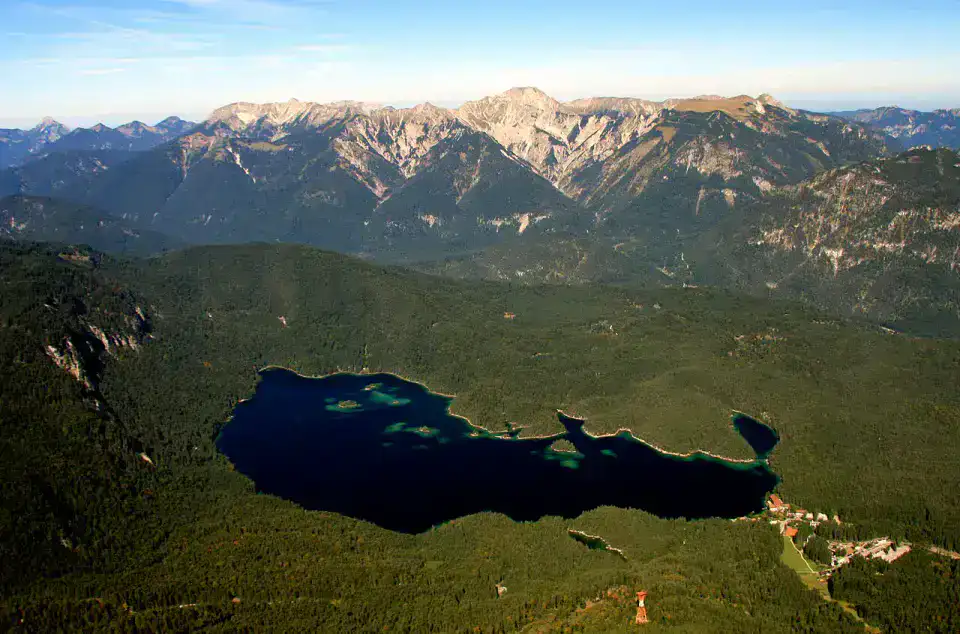 Eibsee - Garmisch-Partenkirchen et Zugspitze
