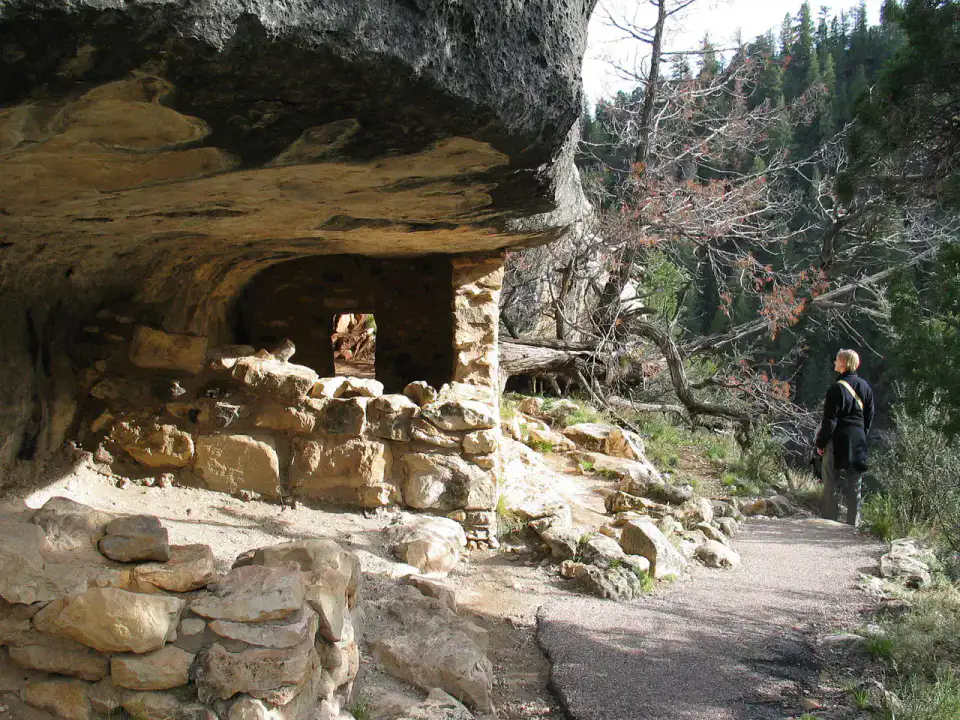 Walnut Canyon - Flagstaff et volcans du nord de l'Arizona