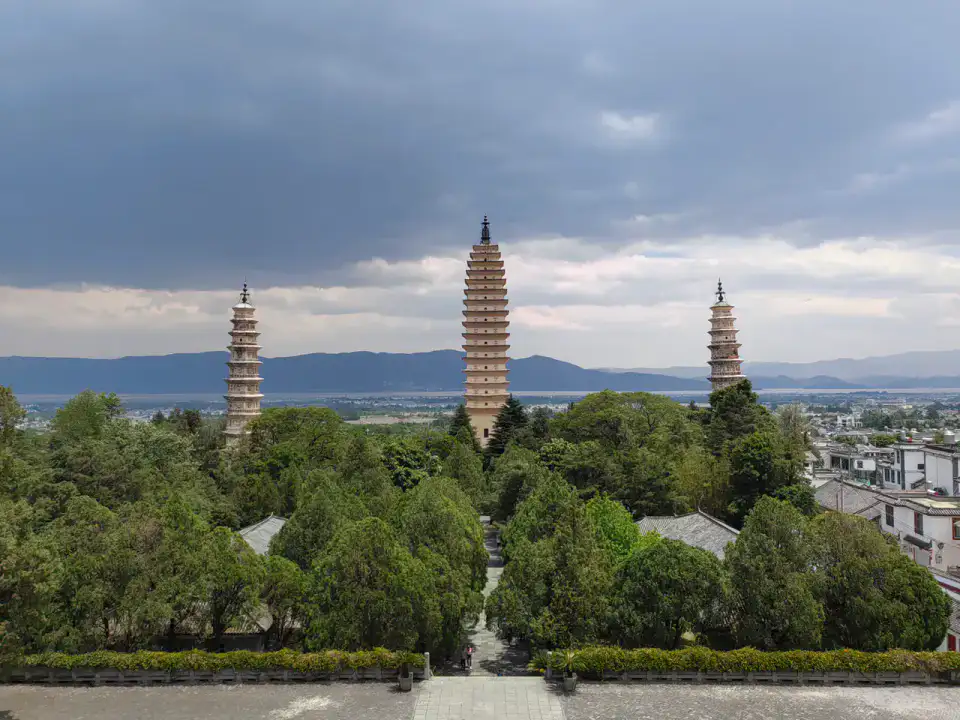 Trois pagodes de Chongsheng - Dali et lac Erhai