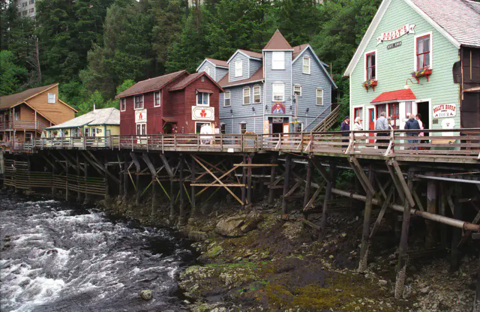 Creek Street - Ketchikan et Misty Fjords