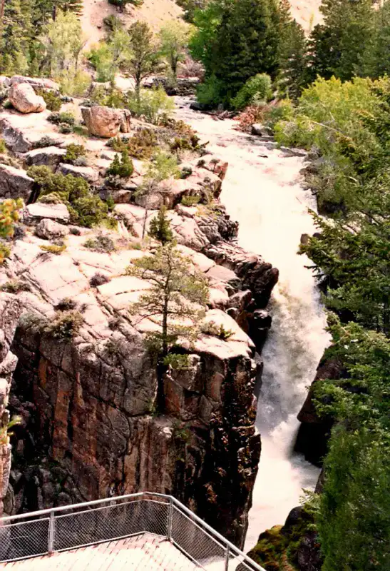 Shell Falls - Bighorn Mountains