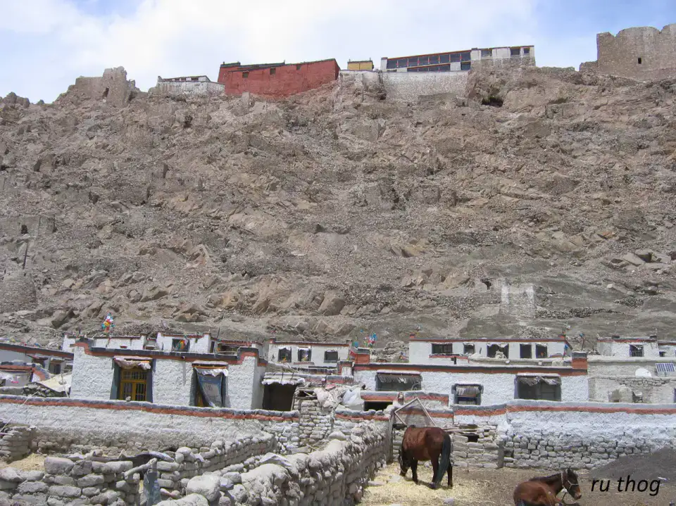 Dzong de Rutog - Pangong Tso et Rutog