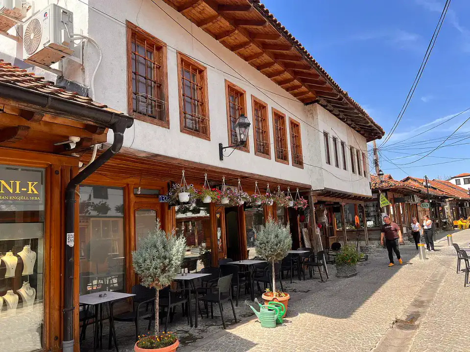 Rue du vieux bazar de Gjakova