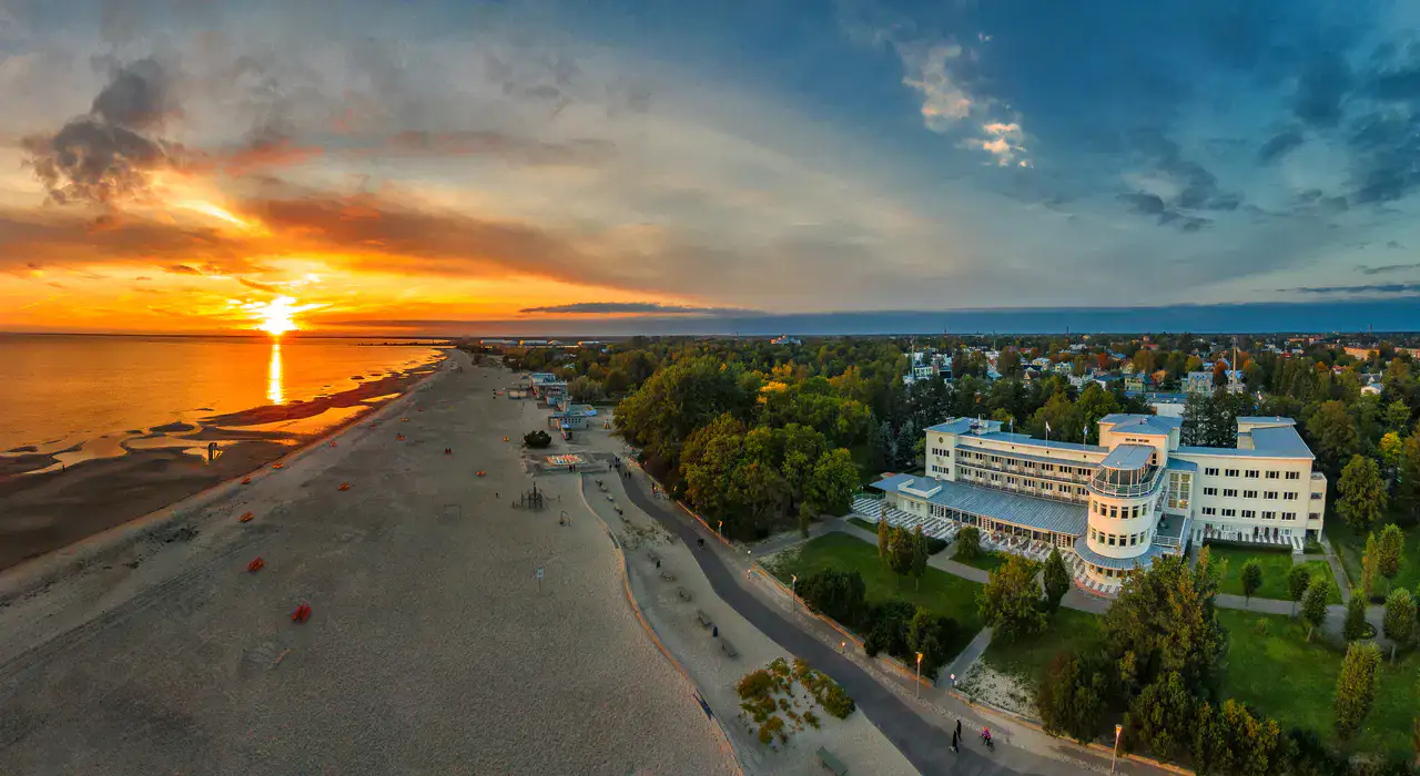 Plage de Pärnu - Pärnu