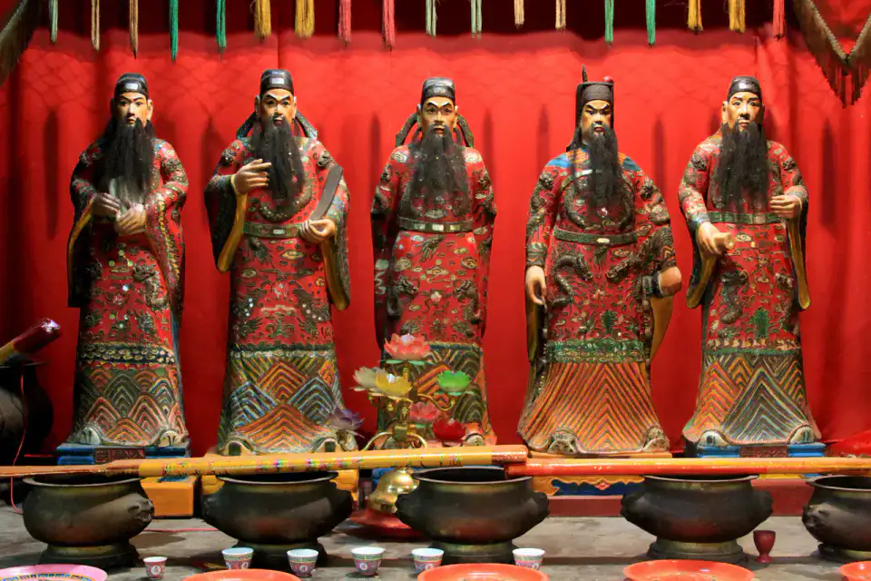 Temple des Cinq Seigneurs - Haikou