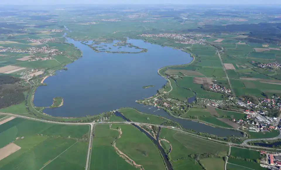 Altmühlsee - Lacs du nord de la Baviere