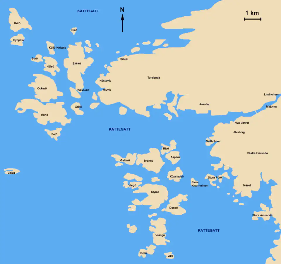 Archipel de Göteborg - Göteborg et son archipel