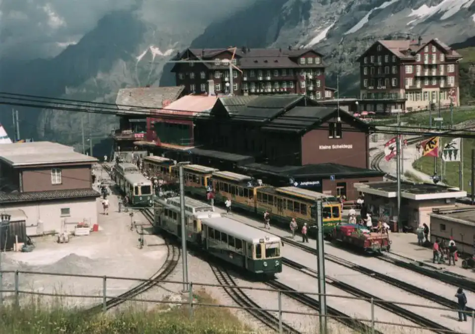 Kleine Scheidegg - Grindelwald, Wengen et Kleine Scheidegg