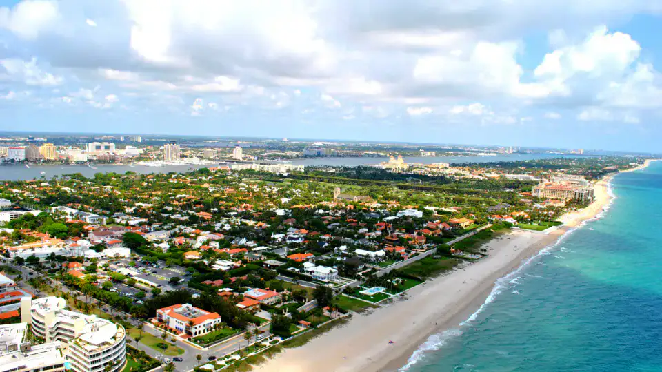Palm Beach Municipal Beach - Palm Beach et West Palm Beach