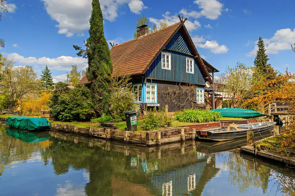 Village de Lehde dans le Spreewald