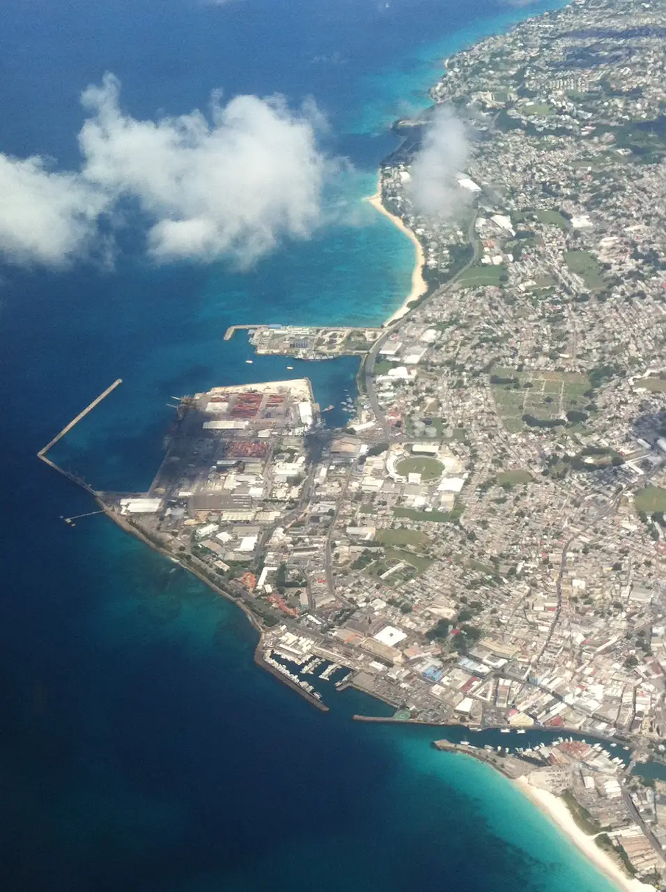 Bridgetown — La Barbade, Bridgetown et la côte est