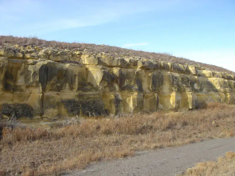 Cedar Bluff State Park - Monument Rocks et Smoky Hills