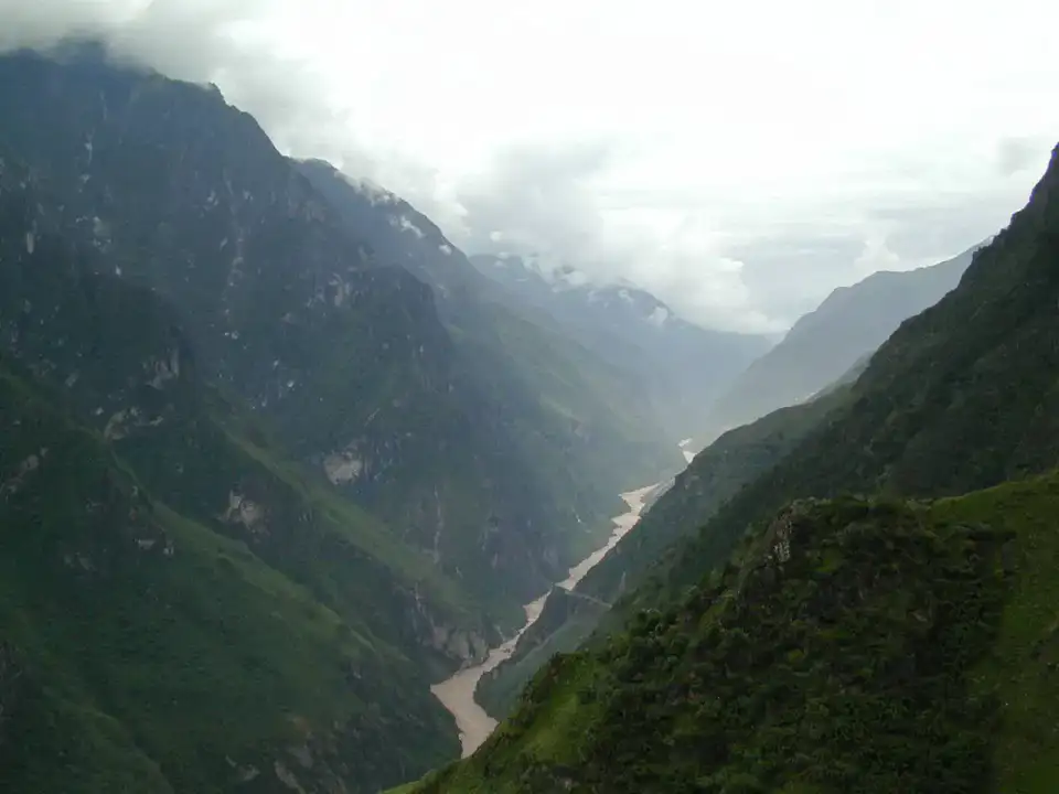 Rivière Jinsha à Panzhihua - Panzhihua