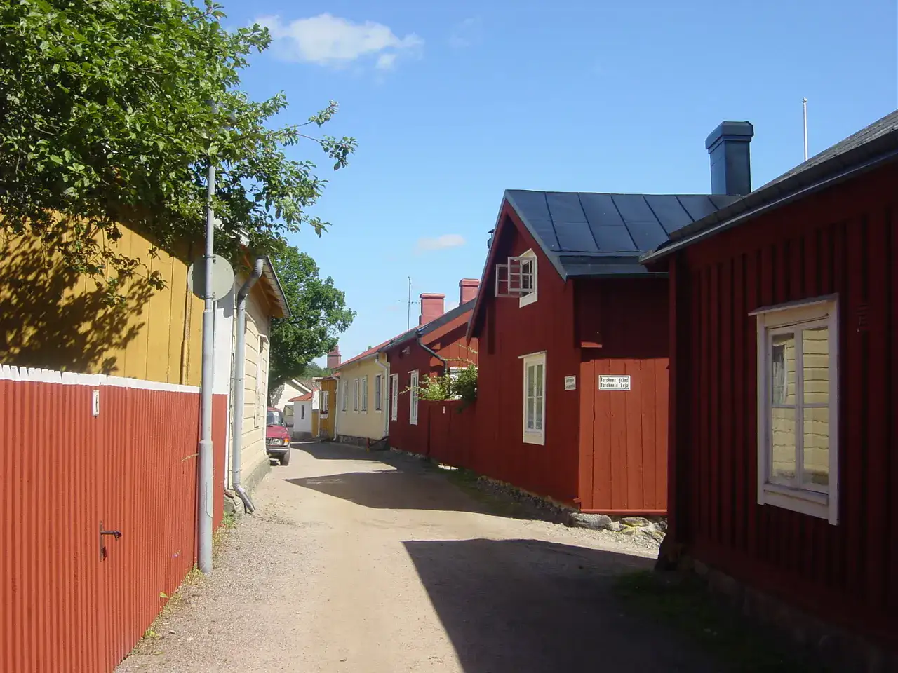 Vieille ville d'Ekenäs - Raseborg et Fiskars