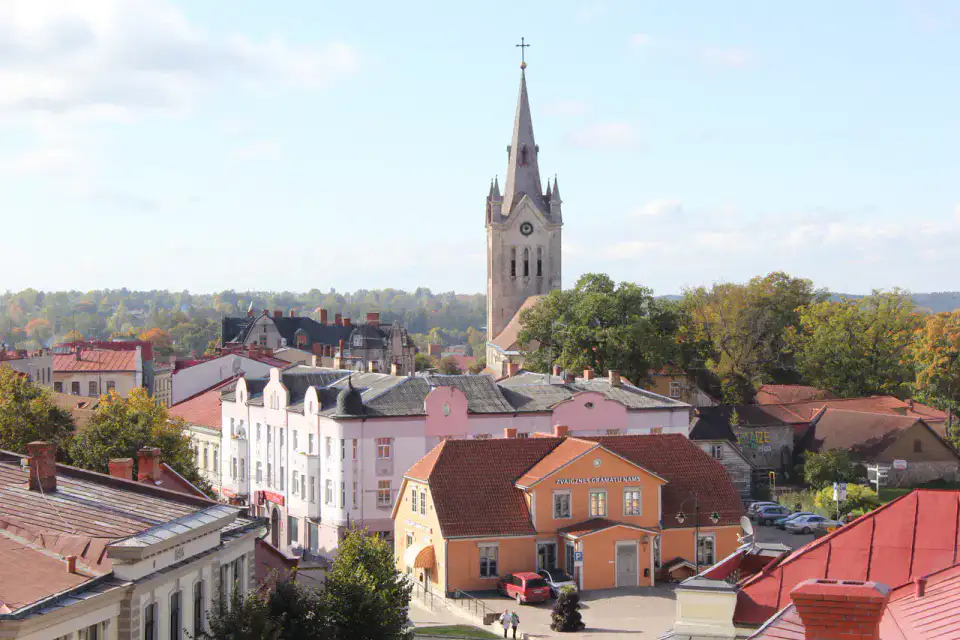 Vieille ville de Cēsis - Cēsis et vallée de la Gauja