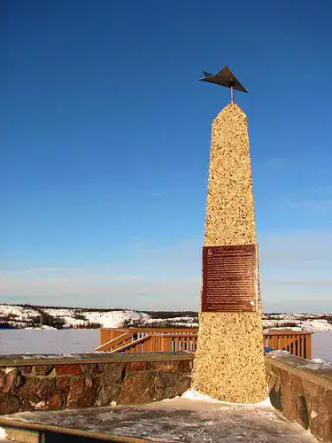 Bush Pilots Monument - Yellowknife
