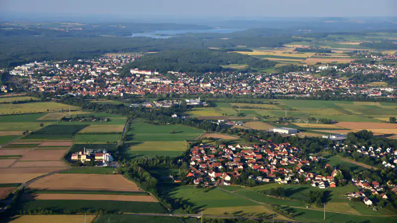 Gunzenhausen - Lacs du nord de la Baviere