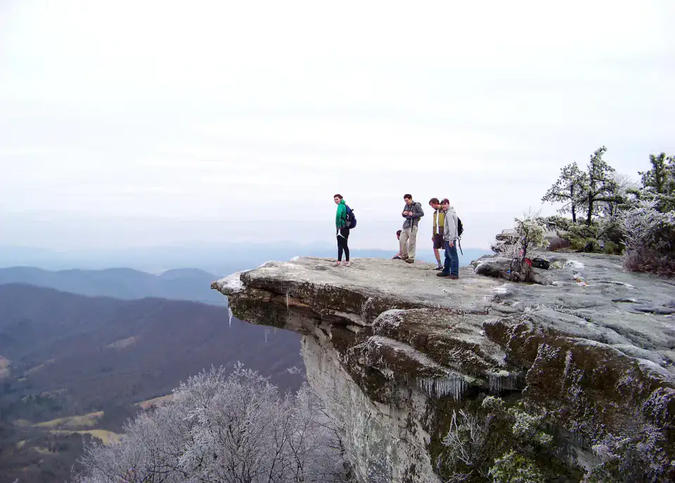 McAfee Knob - Roanoke et Blue Ridge de Virginie
