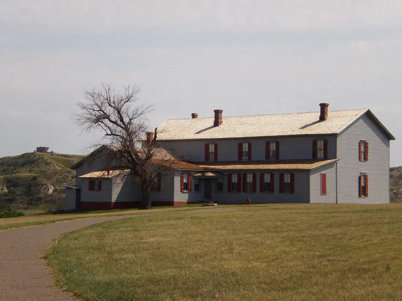 Le Chateau de Mores à Medora, dans le Dakota du Nord