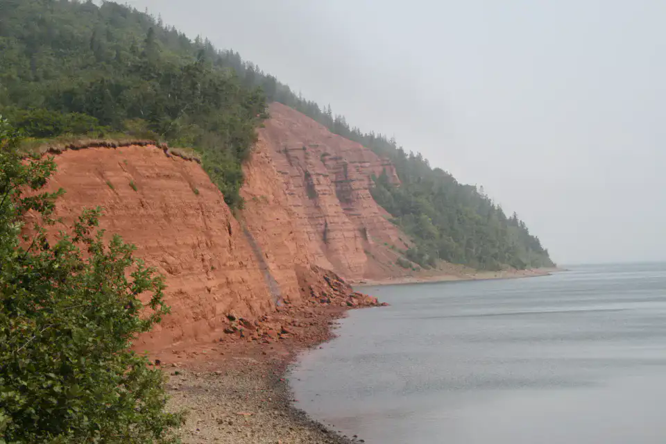 Blomidon Provincial Park - Cap Split et baie de Fundy