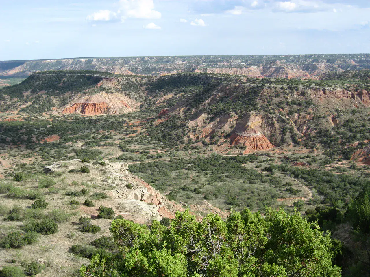 Palo Duro Canyon - Palo Duro Canyon et Amarillo