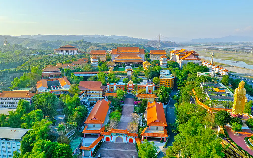 Monastère de Fo Guang Shan — Kaohsiung et son littoral