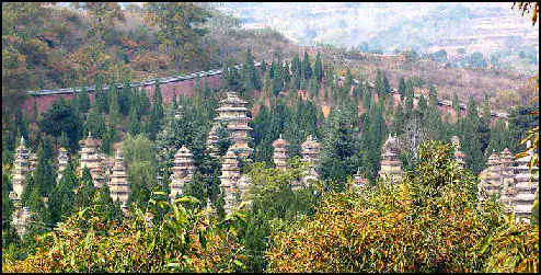 Forêt de pagodes de Shaolin - Songshan et Shaolin
